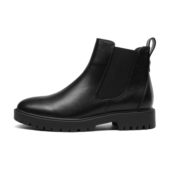 Classic Chelsea Ankle Booties - BLACK PU - 2
